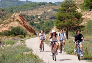 Fahrradstrecken an der Costa Dorada