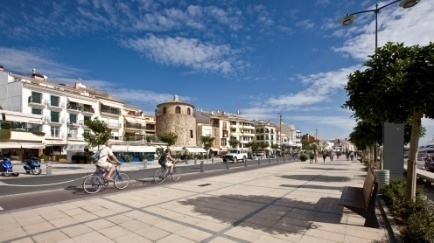 Centro urbano de Cambrils