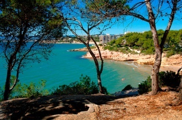 Foto der Küste von Salou