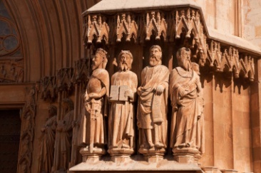 Esculturas de la ruta del cister