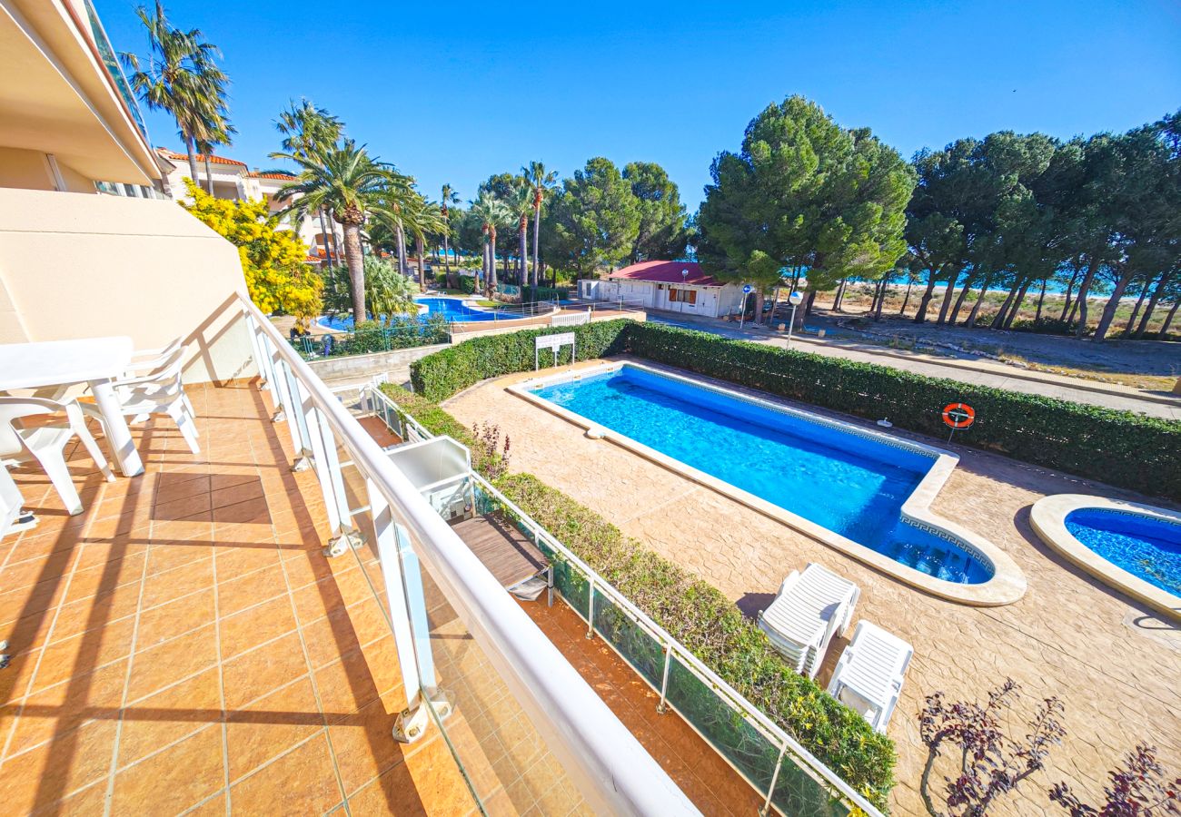 Ferienwohnung in Hospitalet de L´Infant - Arcos del MAR 1º F