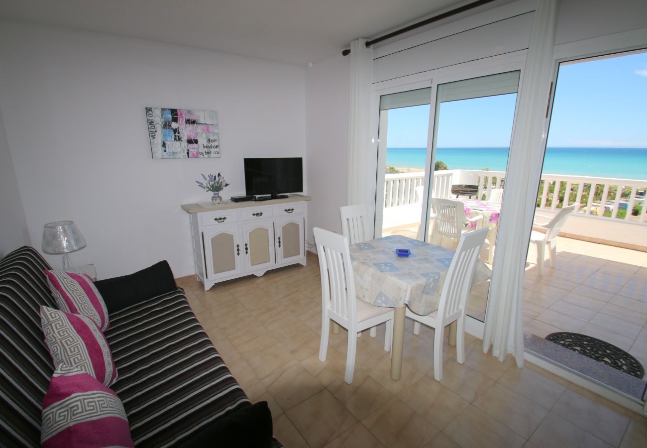 living room sea view apartment holidays miami platja