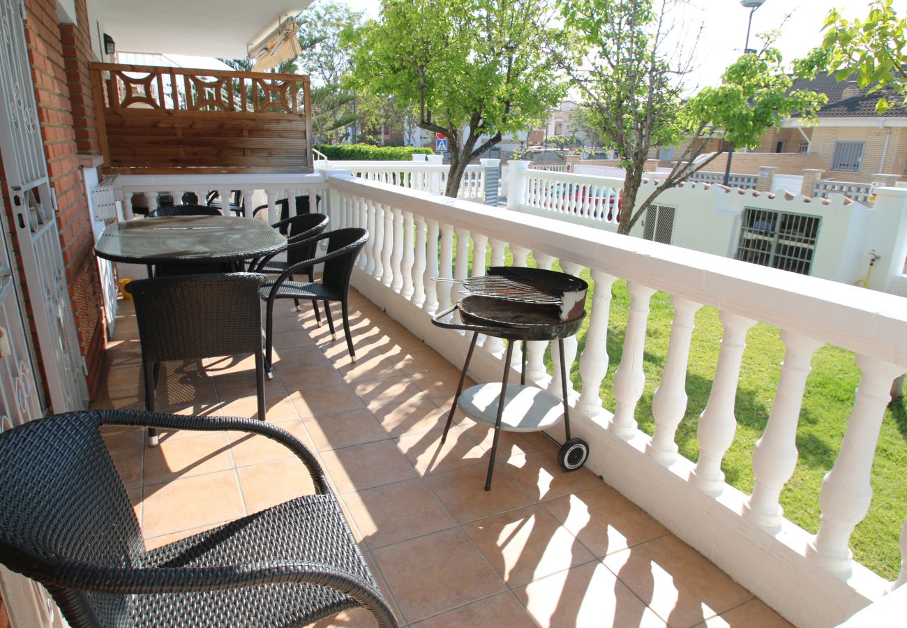 terrasse maison rosales à cambrils espagne