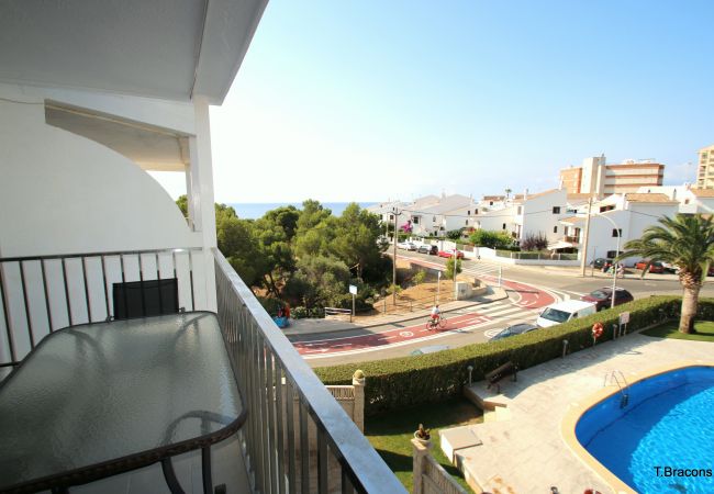 terrasse vue mer appartement vacances miami platja